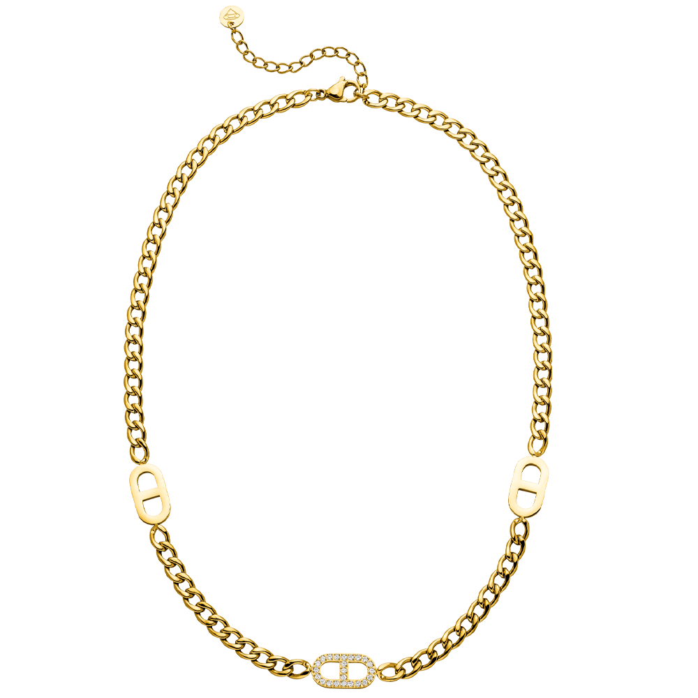 Collier Prestige 2 | plaqué or 18 carats