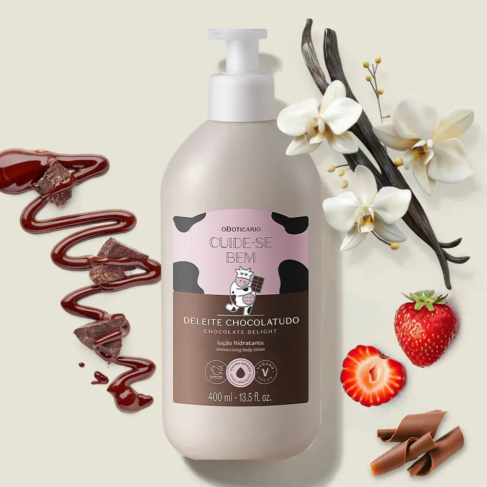 Lait Corps Hydratant Cuide-se Bem Deleite Chocolatudo 400 ml O Boticário
