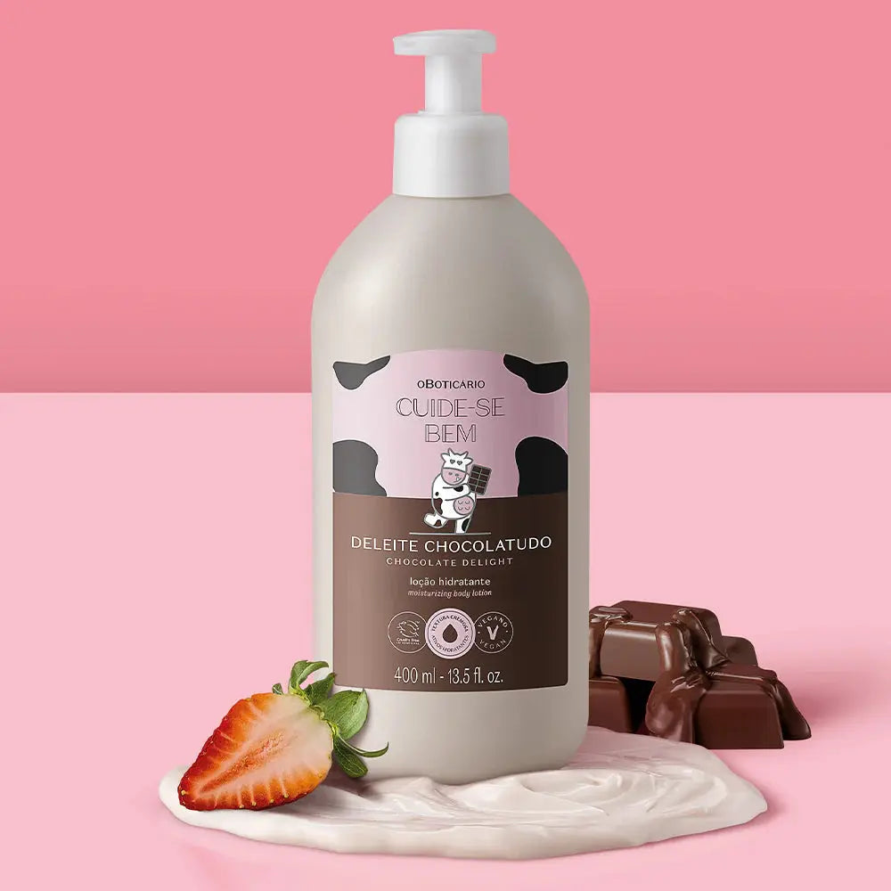 Lait Corps Hydratant Cuide-se Bem Deleite Chocolatudo 400 ml O Boticário