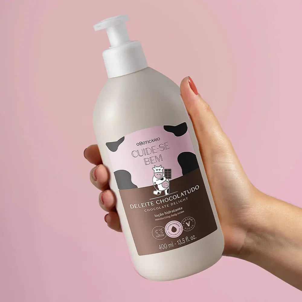 Lait Corps Hydratant Cuide-se Bem Deleite Chocolatudo 400 ml O Boticário