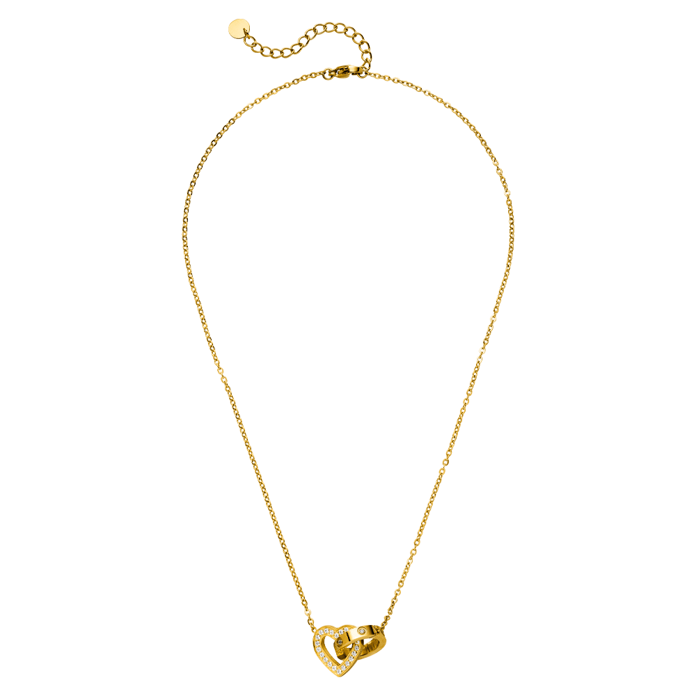 Collier Infinity Love | Plaqué or 18 carats