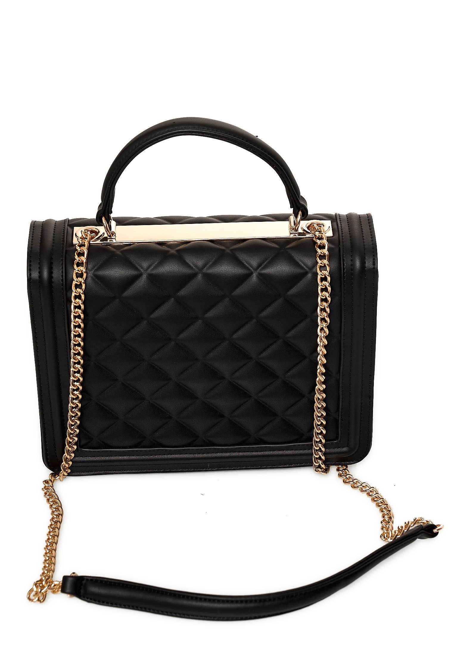 L'essentielle - Sac à bandoulière matelassé avec chaîne