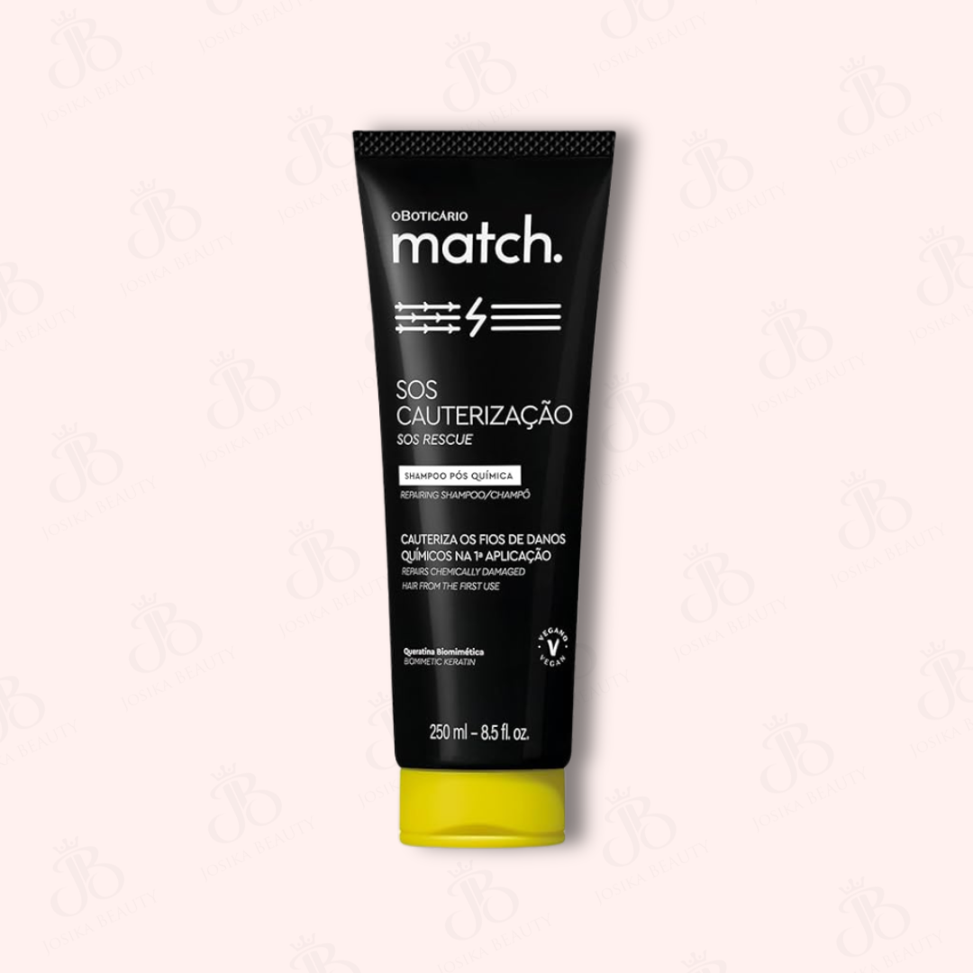 Shampoing post-chimique Match SOS Cautérisation, 250 ml