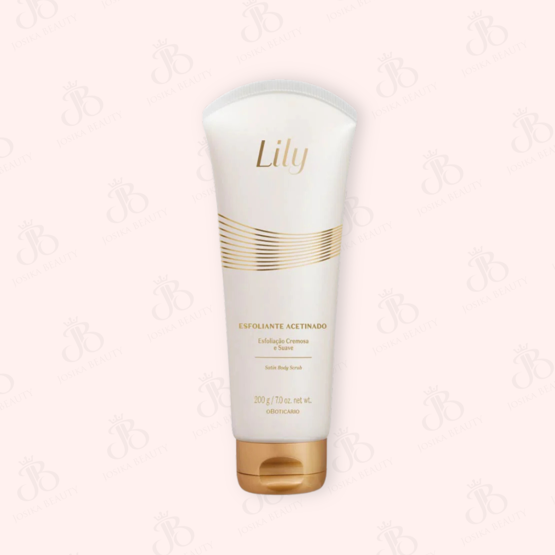 Exfoliant Satiné hydratant Lily, 200 g