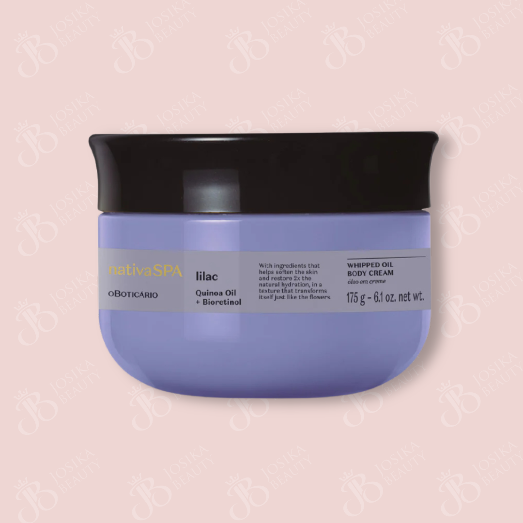 Nativa SPA Huile-crème hydratante pour le corps lilac, 175 g