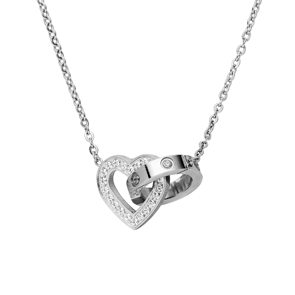 Collier Infinity Love | Plaqué or 18 carats