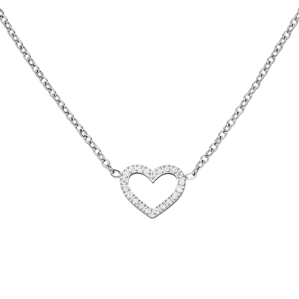 Collier Shine Heart | Plaqué or 18 carats