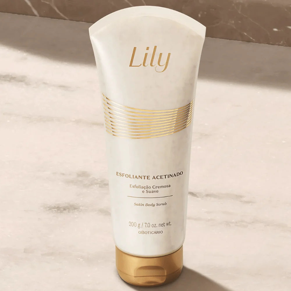 Exfoliant Satiné hydratant Lily, 200 g