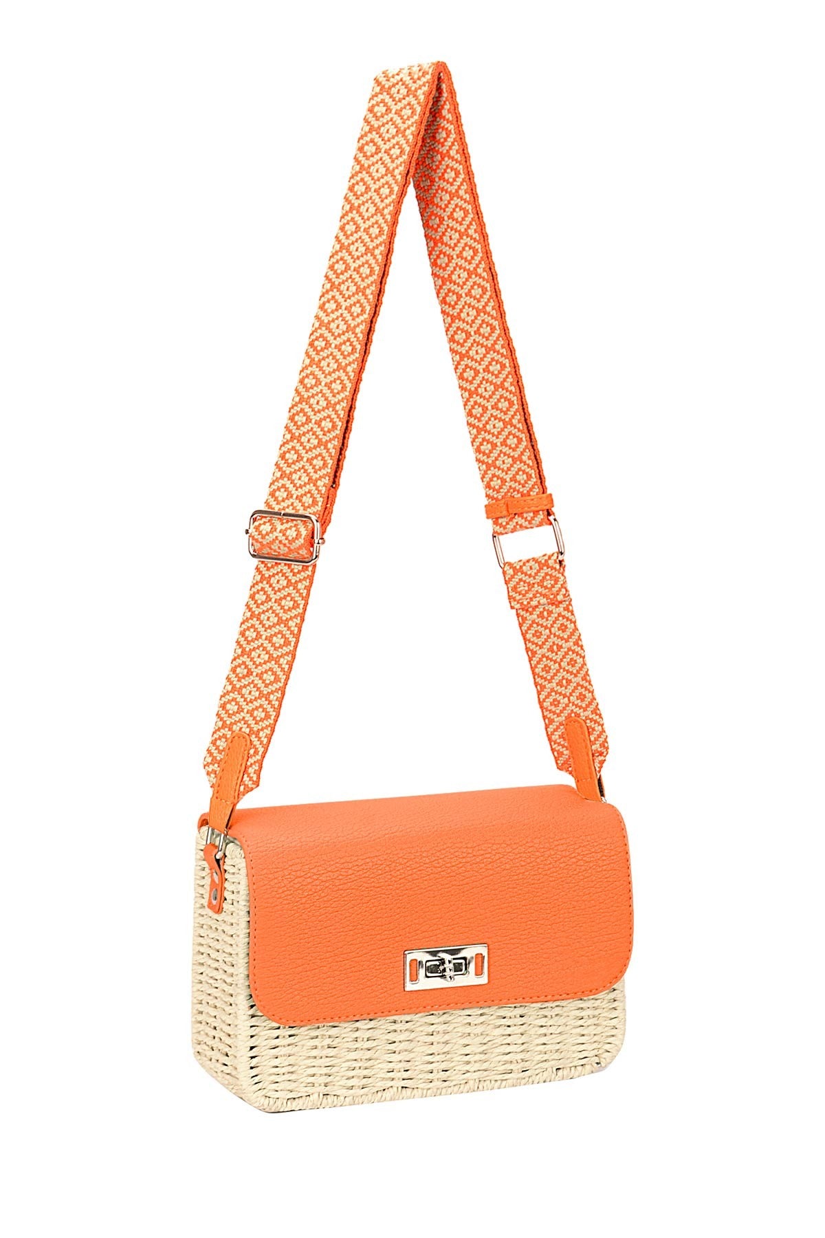 Sac Bandoulière Tressé – David Jones