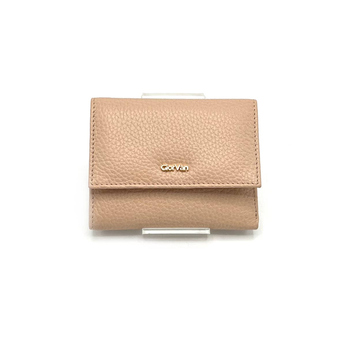 Portefeuille en cuir véritable pour femme, Fabriqué en Italie