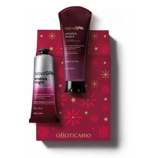 Kit de Noël Nativa SPA Black Plum