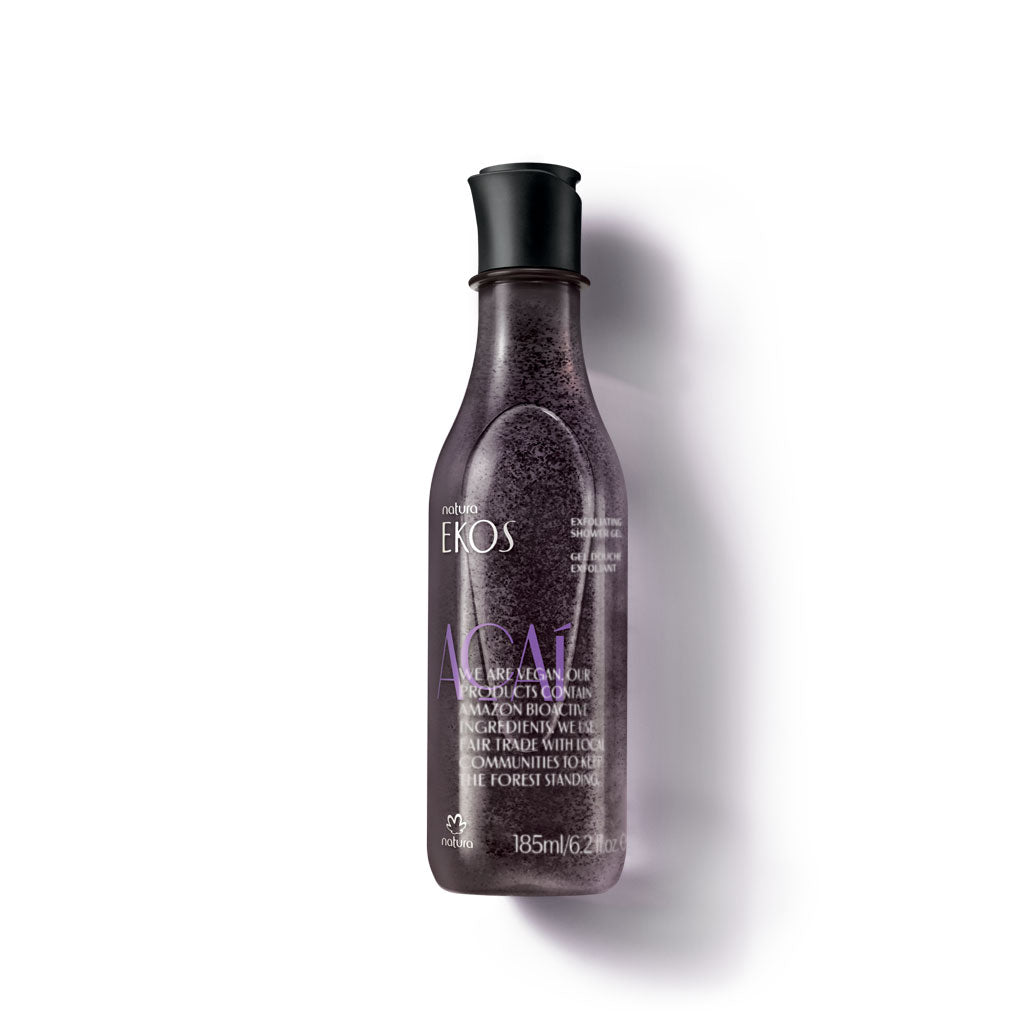 GEL DOUCHE EXFOLIANT ACAI - EKOS - 185ML
