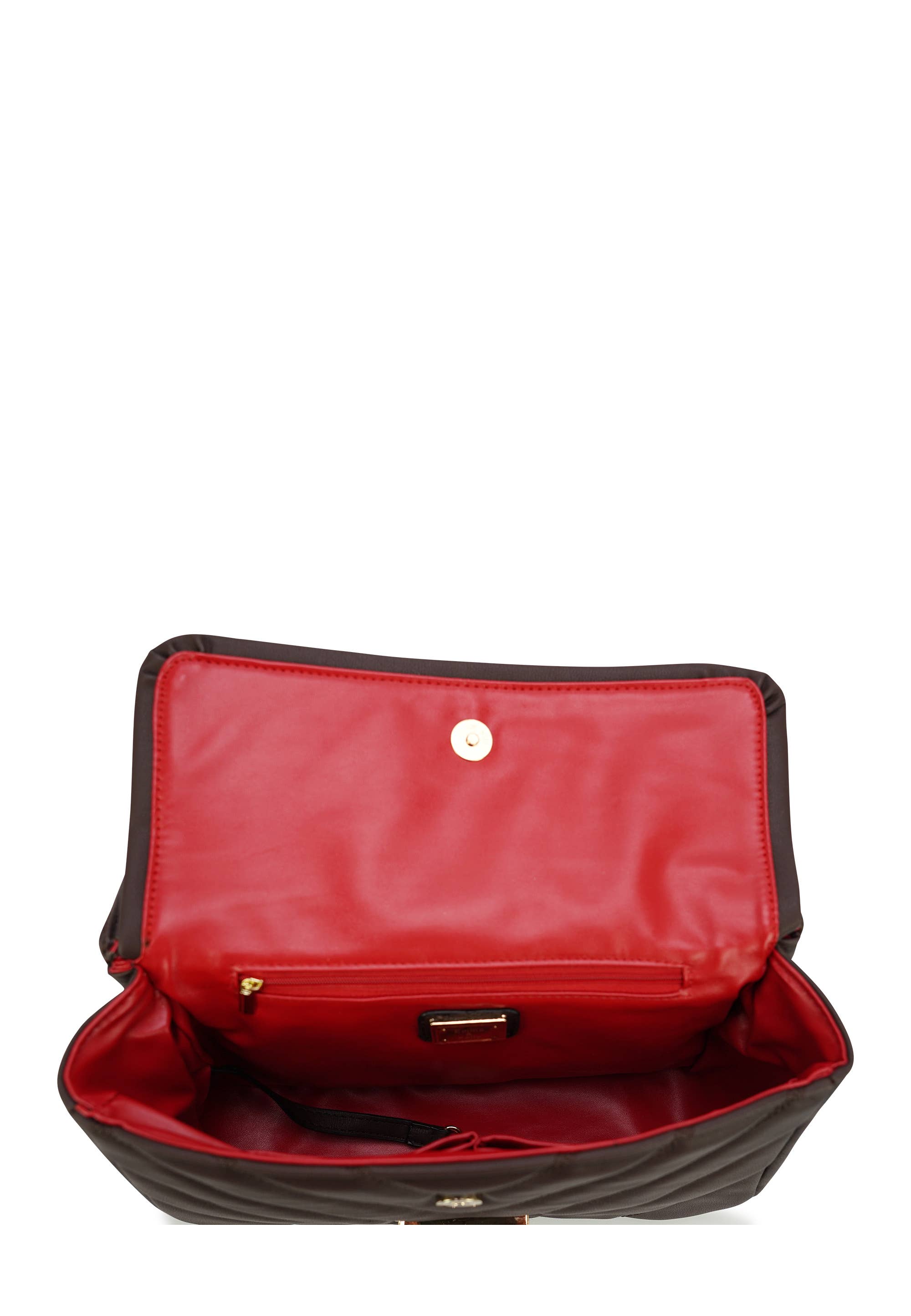 Mirada - sac à main avec fermeture à vis dorée