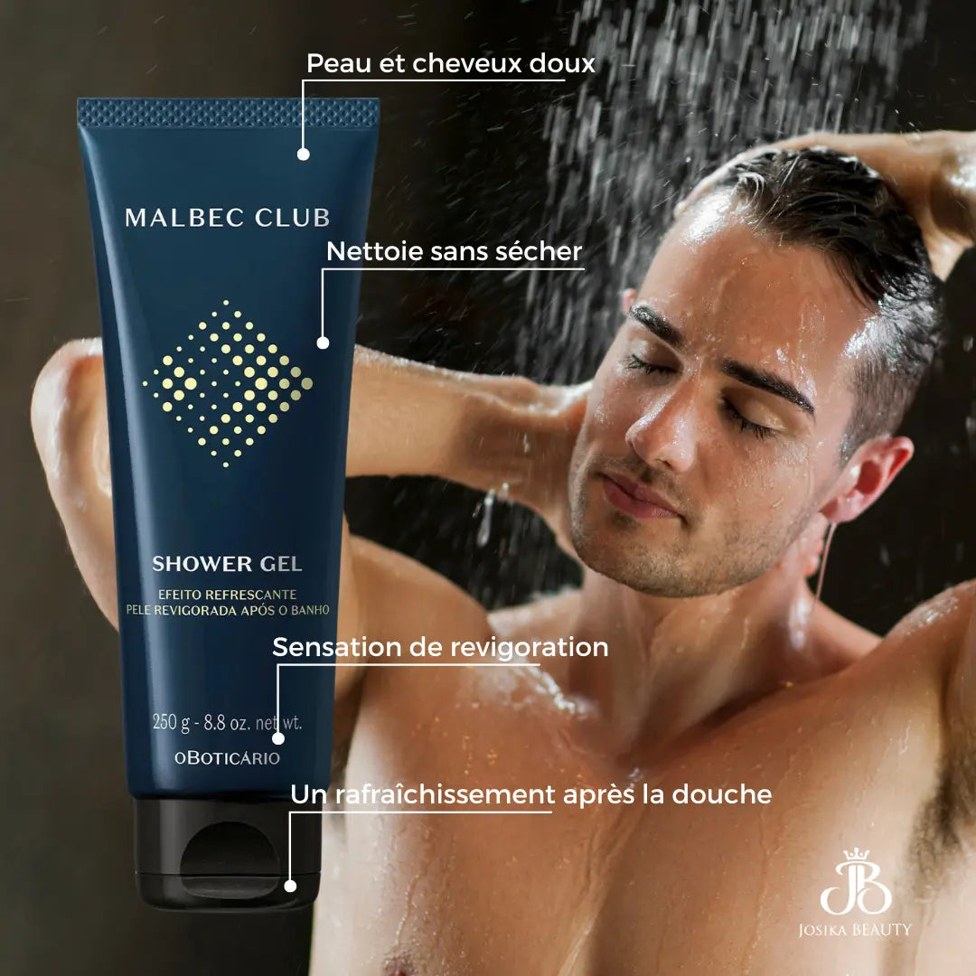 Gel Douche Malbec Club 250g