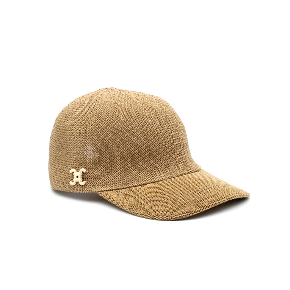 Vimoda - Casquette été avec logo métallique doré