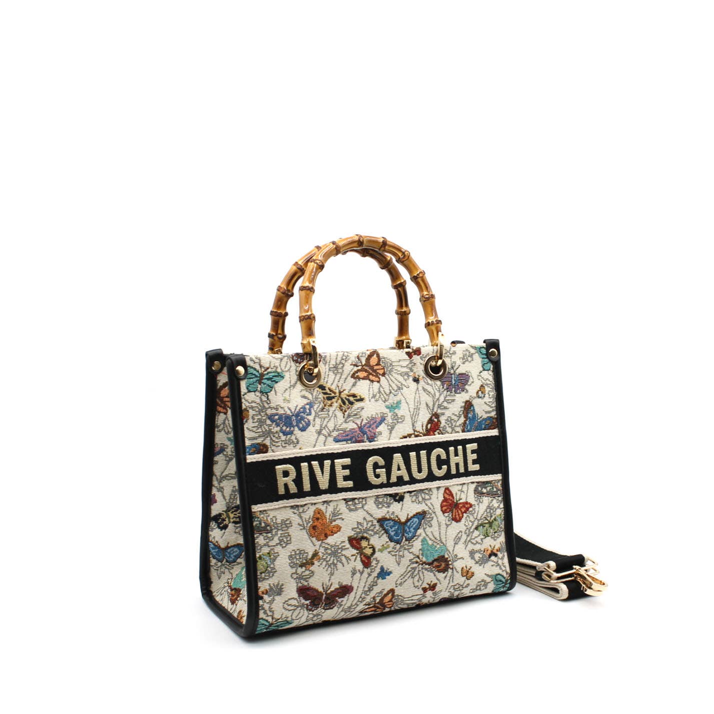 Vimoda - PAPILLONS Sac à main imprimé floral