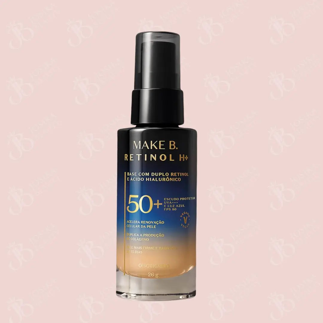 Make B. Fond De Teint Liquide SPF50 + Rétinol H+, 26 G JosikaBeauty