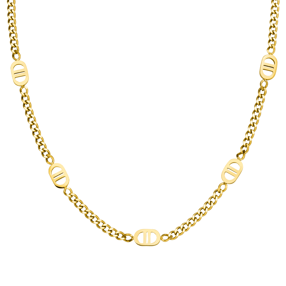 Five Prestige Collier | Plaqué or 18K