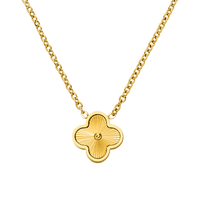 Chaîne Shine Clover | Plaqué or 18 carats
