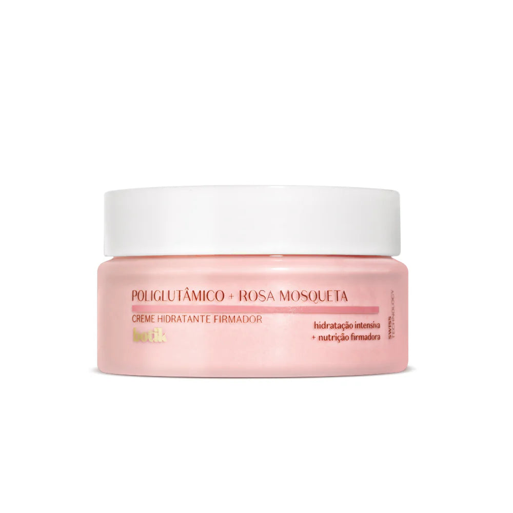 BOTIK | Crème Hydratante Raffermissante Acide Polyglutamique + Rose Musquée, 50g