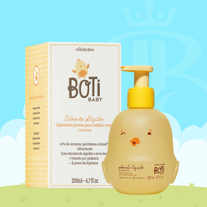 Savon liquide Boti Baby pour cheveux et corps, 200 ml