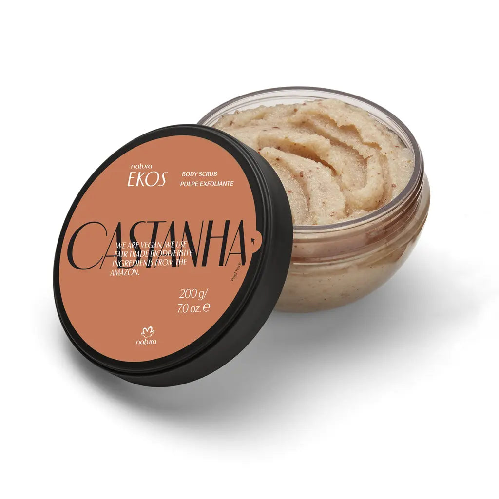 PULPA EXFOLIANTE DE CASTANHA - EKOS - 200G 