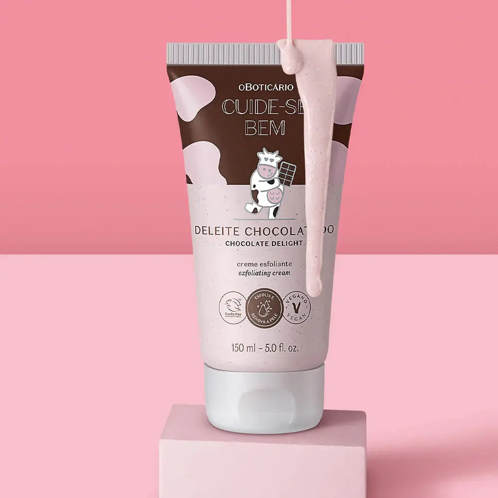 Crème Exfoliante Corporelle Cuide-se Bem Deleite Chocolatudo 150 ml O Boticário