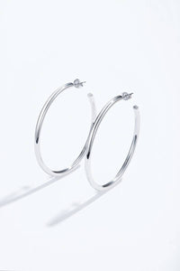 BYREN | ÉLINE L'ATELIER - Boucles d'oreilles en acier inoxydable 124AQ375