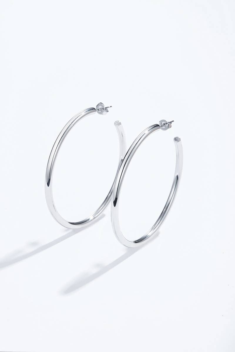 BYREN | ÉLINE L'ATELIER - Boucles d'oreilles en acier inoxydable 124AQ375