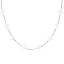 Collier fleuri élégant | Plaqué or 18 carats