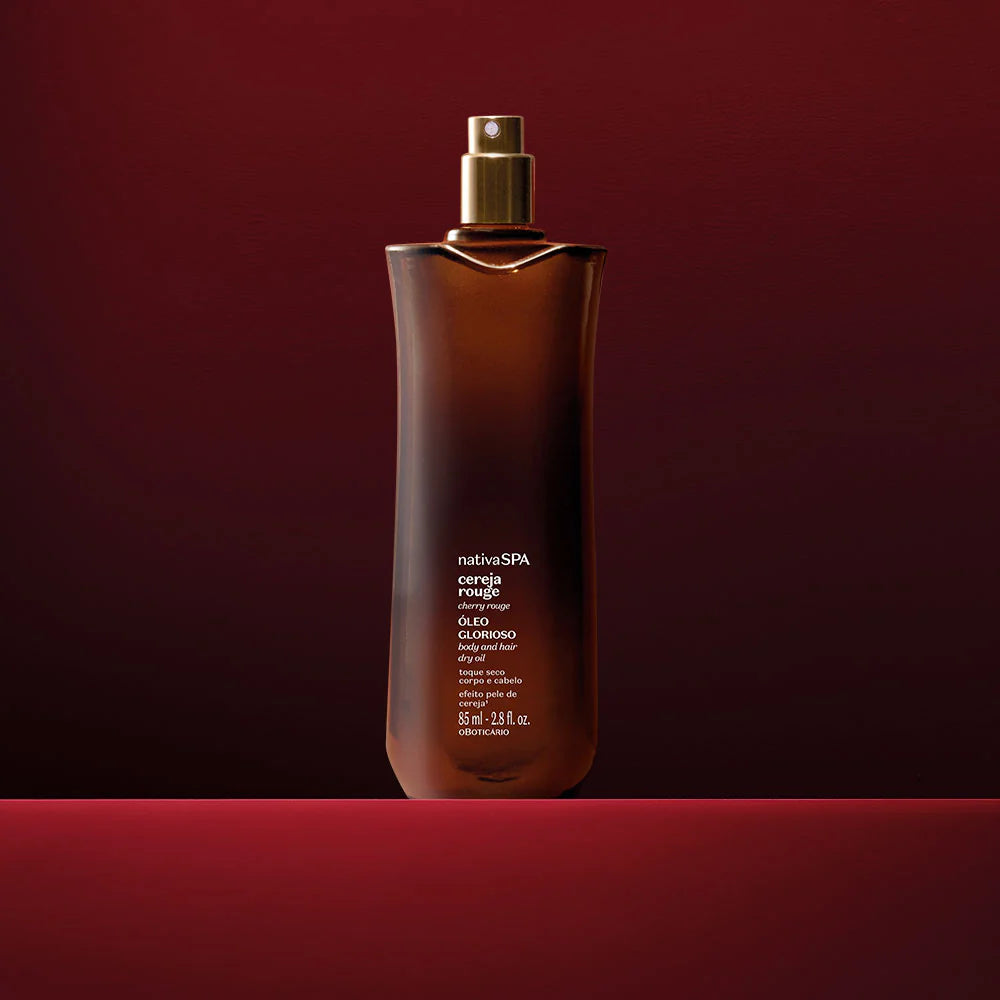 Huile Glorioso Multifonctionnelle Nativa SPA Cerise Rouge 85 ml