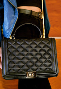 McKenzie - Sac à bandoulière matelassé avec chaîne