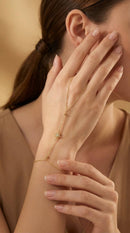 BYREN | ÉLINE L'ATELIER - Chaîne de main en acier inoxydable 324AQ349