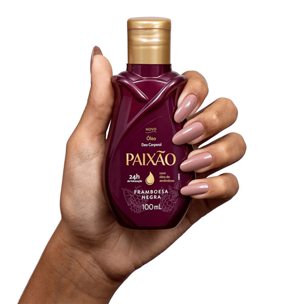Paixão Huile corporelle Framboise Noire 100ml