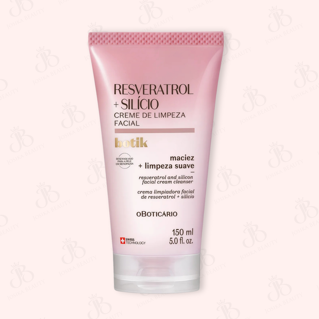 Crème nettoyante visage Resvératrol et Silicium Botik, 150 ml