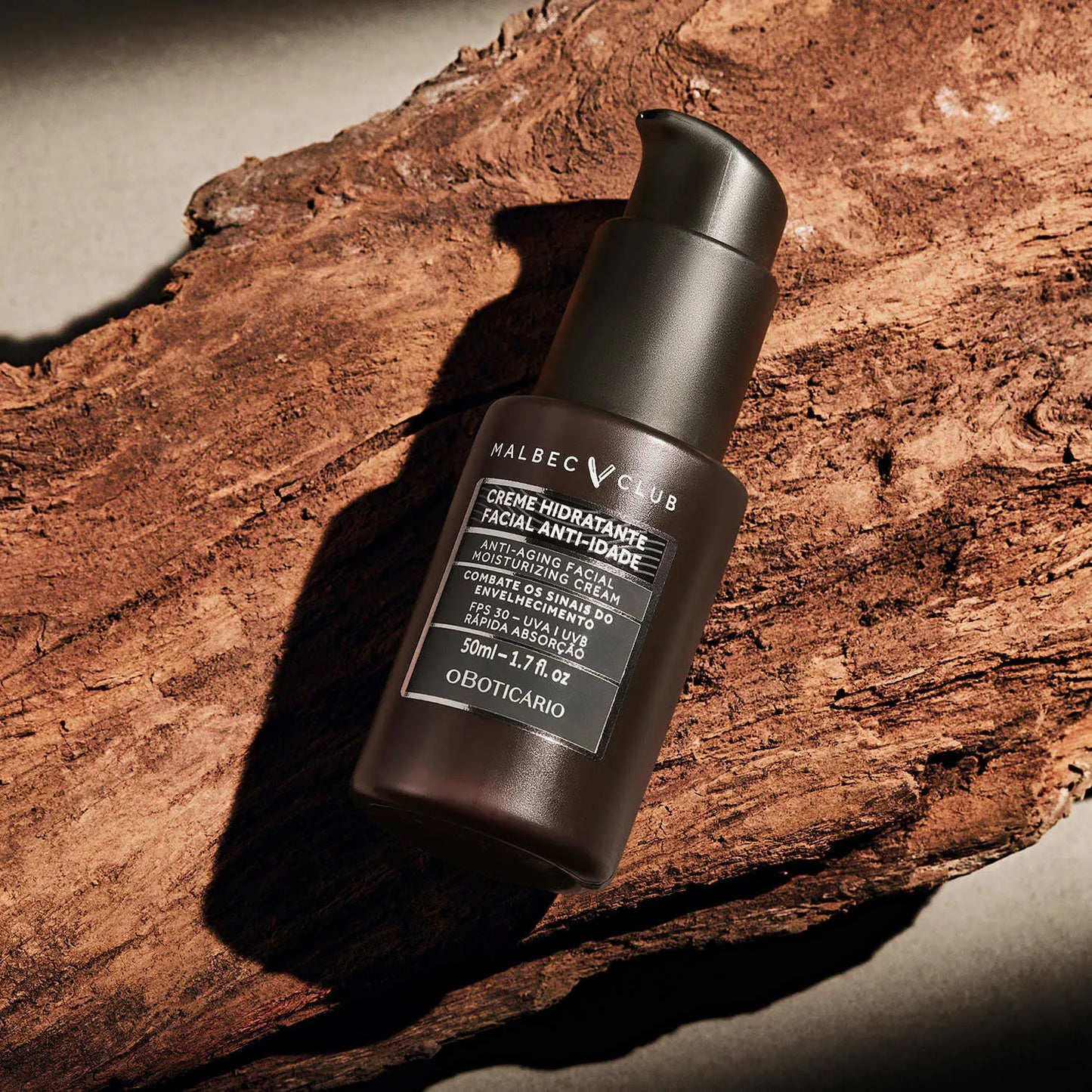 Malbec Club Crème Hydratante Anti-Âge Visage 50 ml