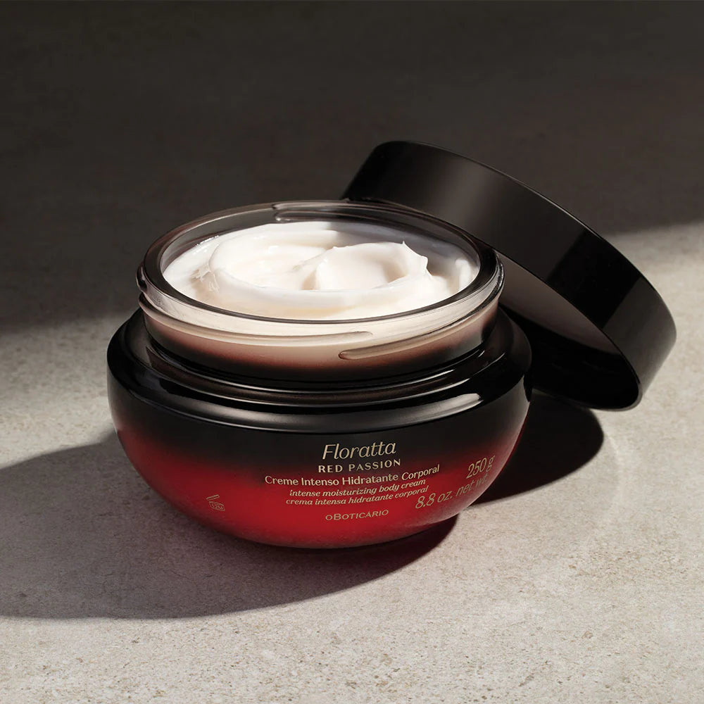 Crème Hydratante Corporelle Floratta Red Passion, 250 g