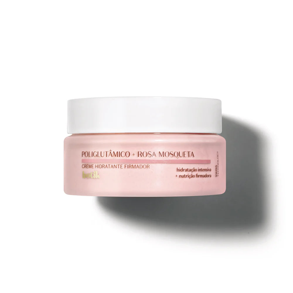 BOTIK | Crème Hydratante Raffermissante Acide Polyglutamique + Rose Musquée, 50g