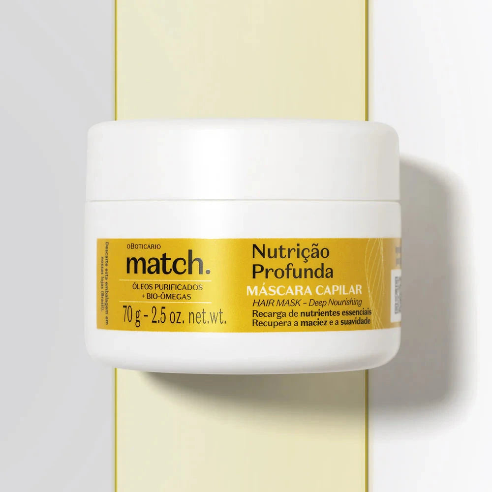 Masque Capillaire Nutrition Profonde Match, 70 g JosikaBeauty