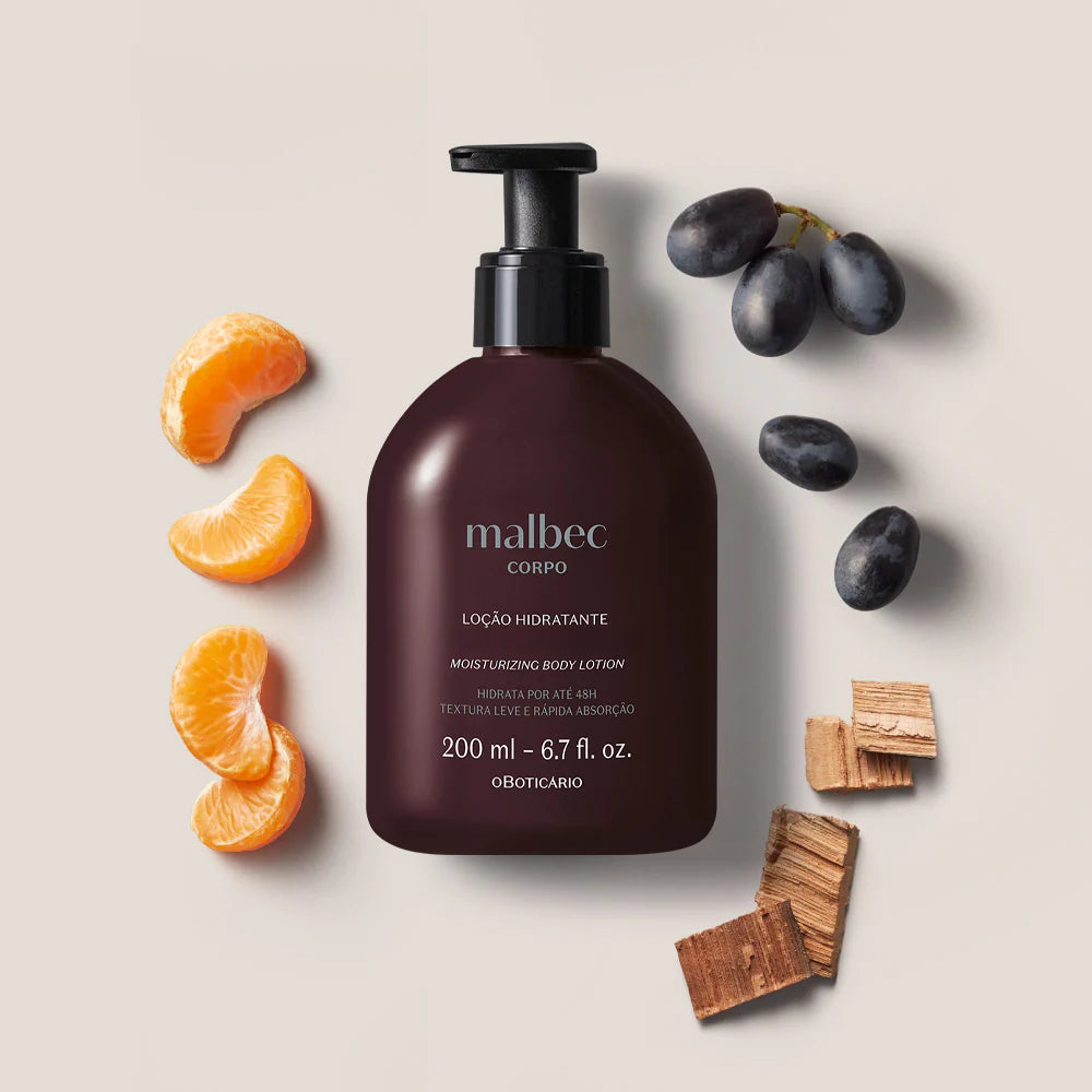 Lotion hydratante pour le corps Malbec, 200 ml