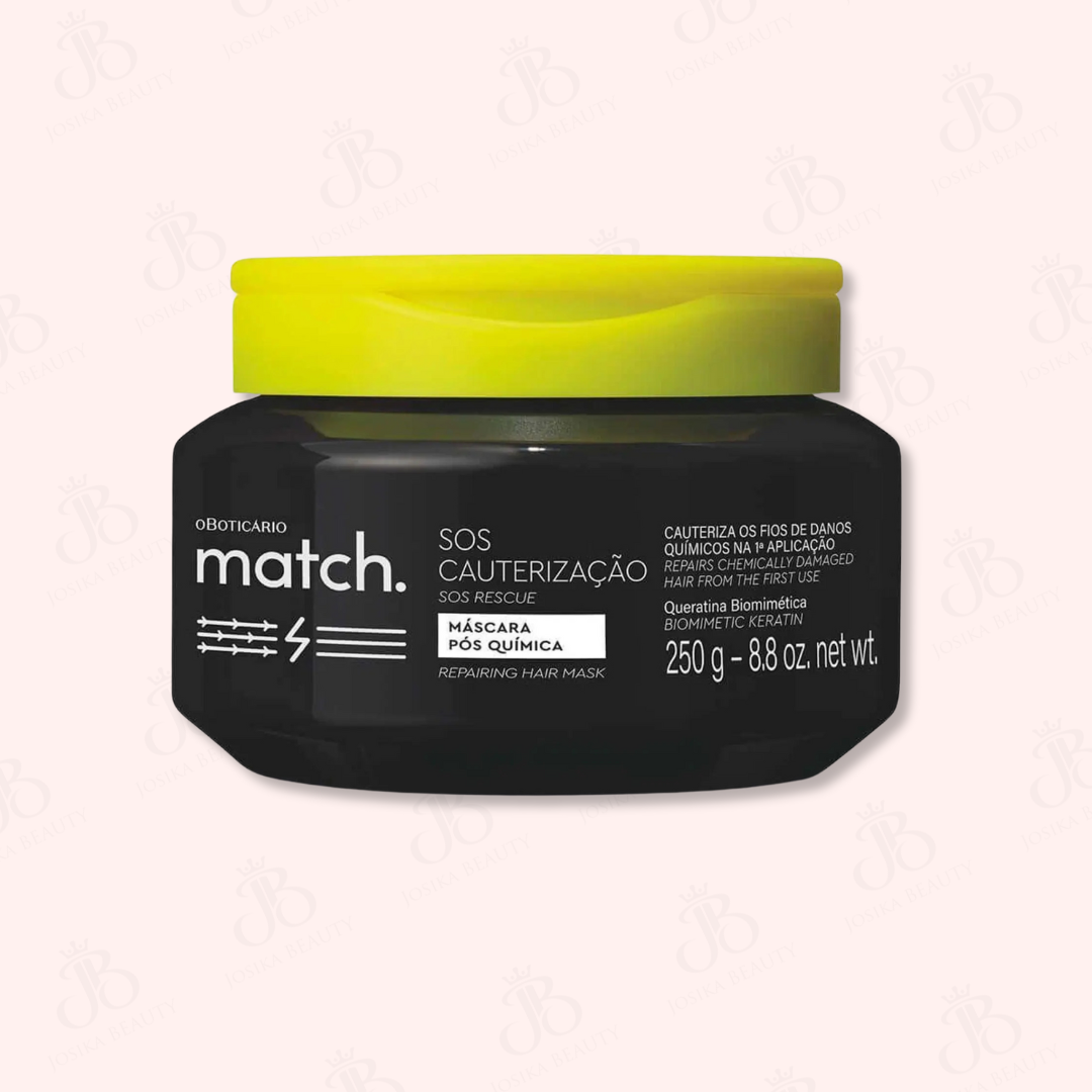 MATCH.| Masque post chimique de cautérisation SOS, 250g