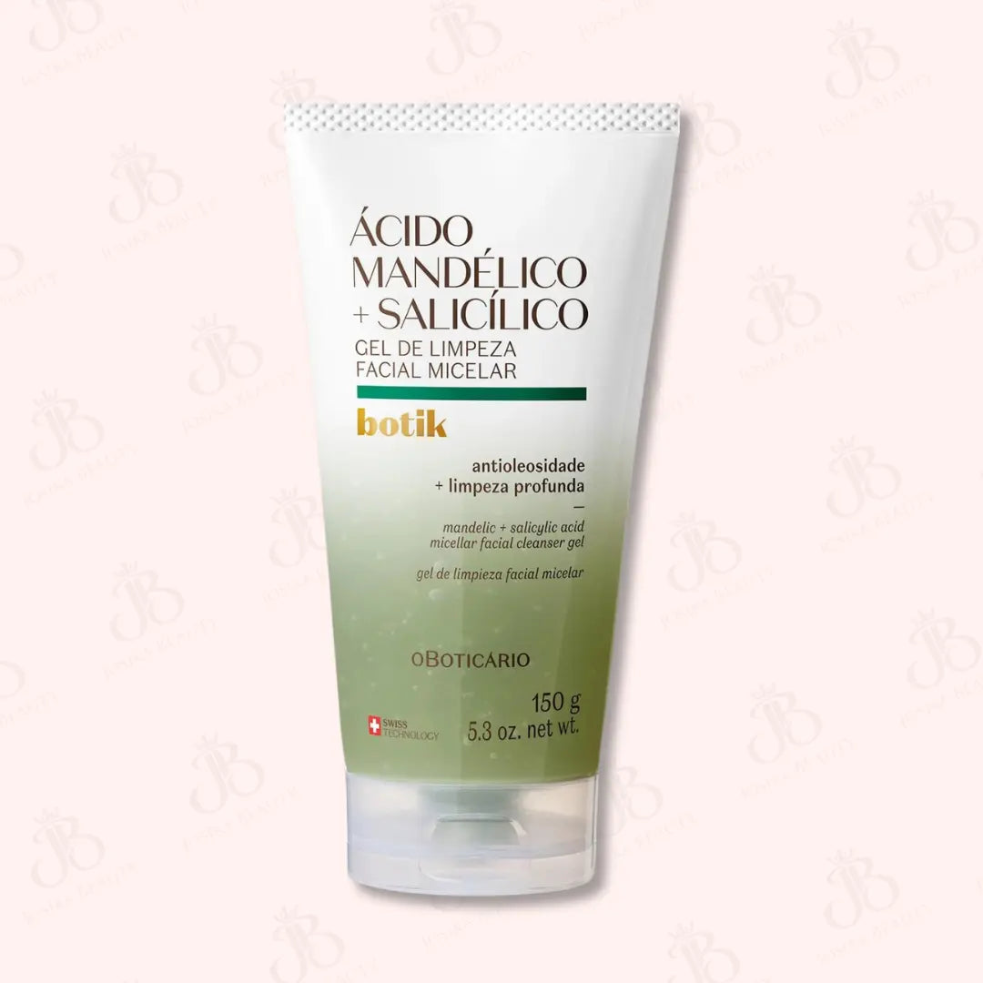 Gel Limpiador Facial Micelar Ácido Mandélico + Botik Salicílico 150g