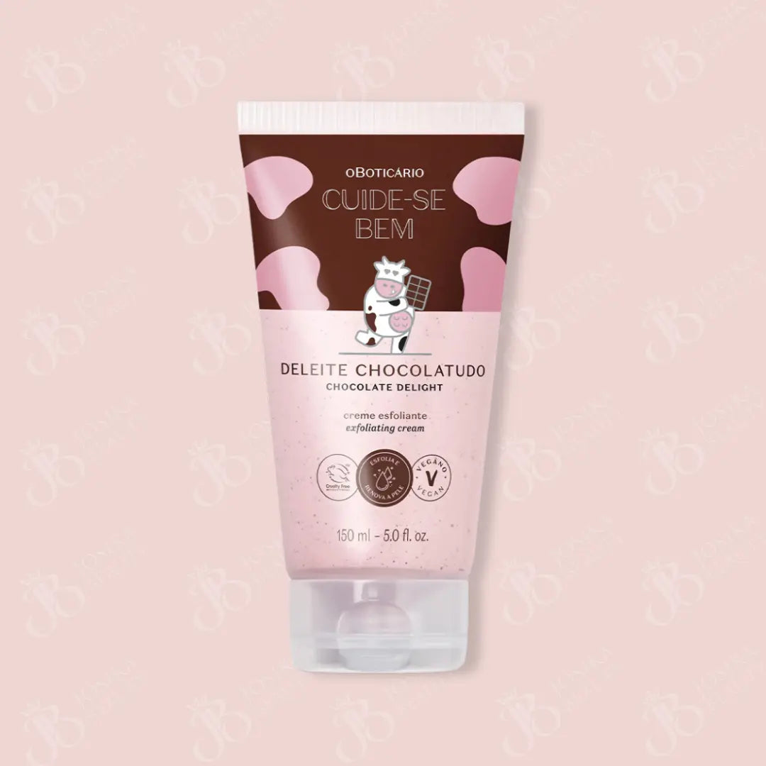 Crème Exfoliante Corporelle Cuide-se Bem Deleite Chocolatudo 150 ml