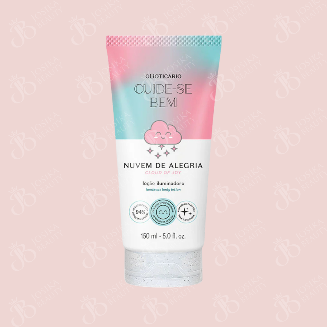 Lait Hydratant Illuminateur Nuage de Joie Cuide-Se Bem, 150ml