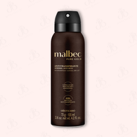 Déodorant anti-transpirant en aérosol Malbec Pure Gold 75 g/125 ml O Boticário