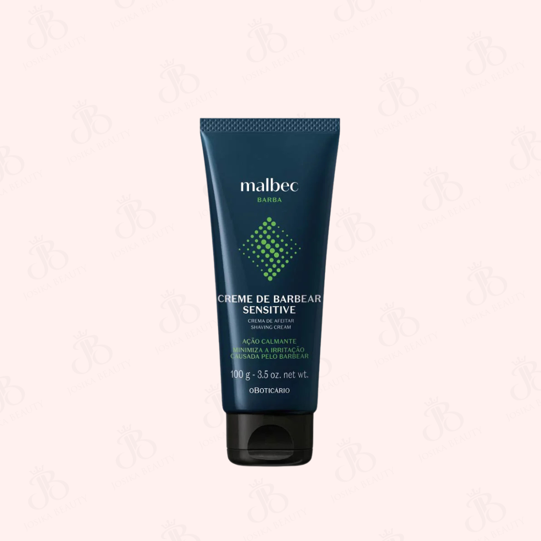 Crème à raser Malbec Club Sensitive, 100 g