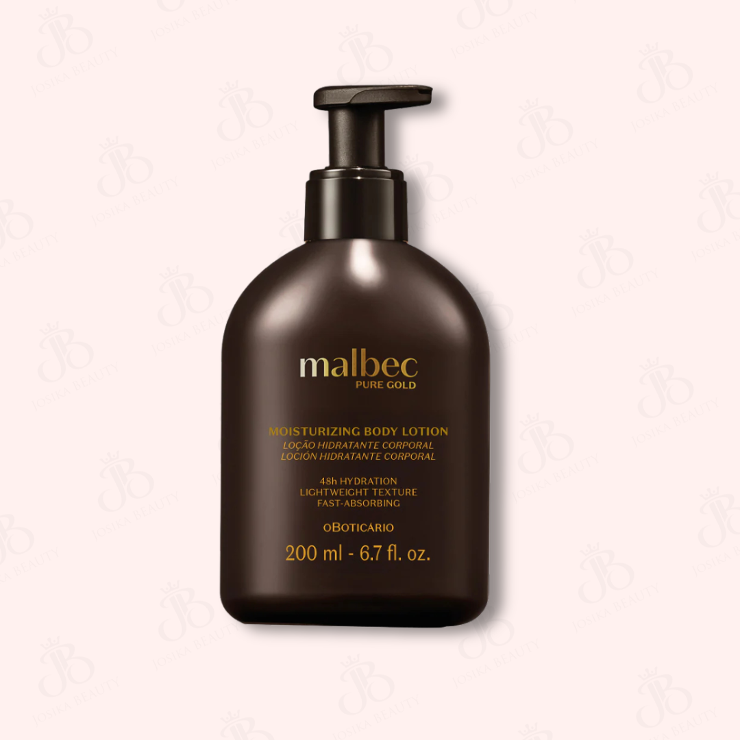 Lotion Hydratante Malbec Pure Gold, 200 ml