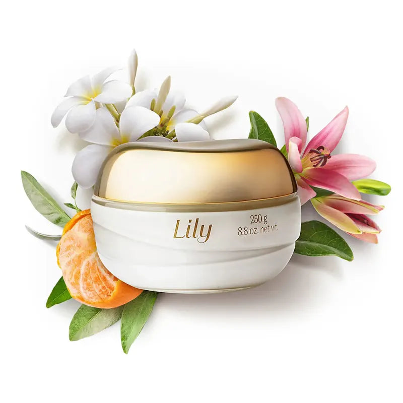 Crème hydratante Lily Satin, 250 g