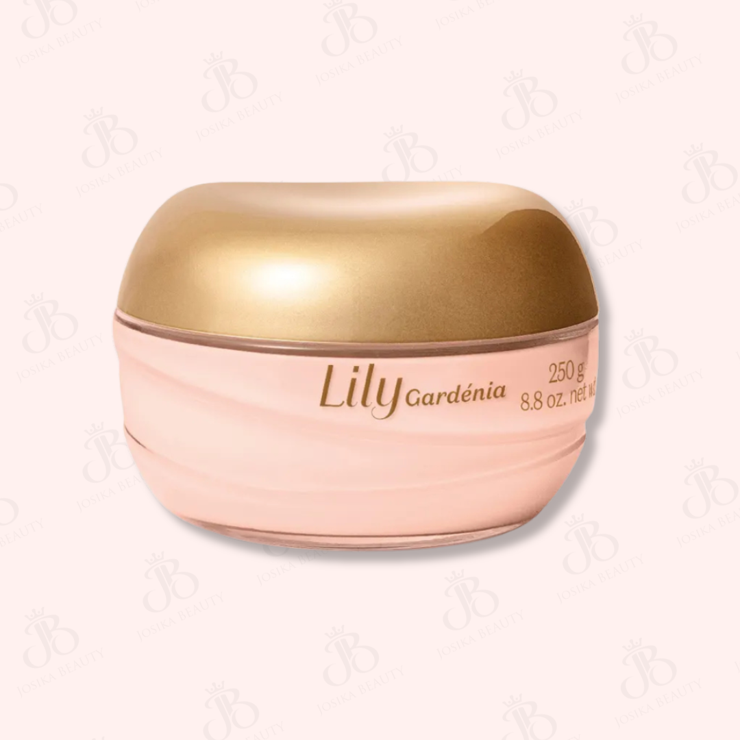 Crème hydratante satinée Lily Gardenia, 250 g