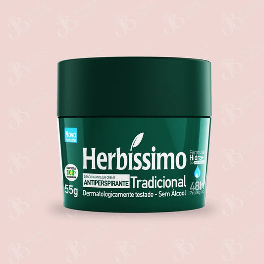 Herbissimo Déodorant Crème Anti-Transpirant Traditionnel 55G